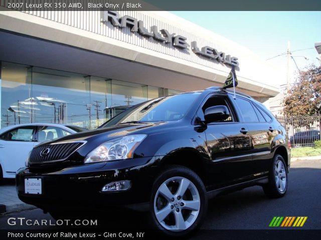 2007 Lexus RX 350 AWD in Black Onyx