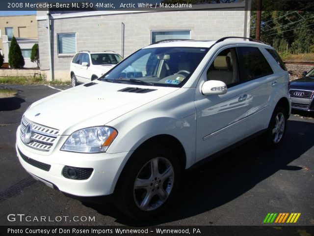 2008 Mercedes-Benz ML 350 4Matic in Arctic White