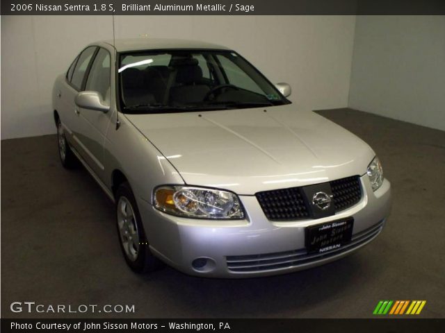2006 Nissan Sentra 1.8 S in Brilliant Aluminum Metallic