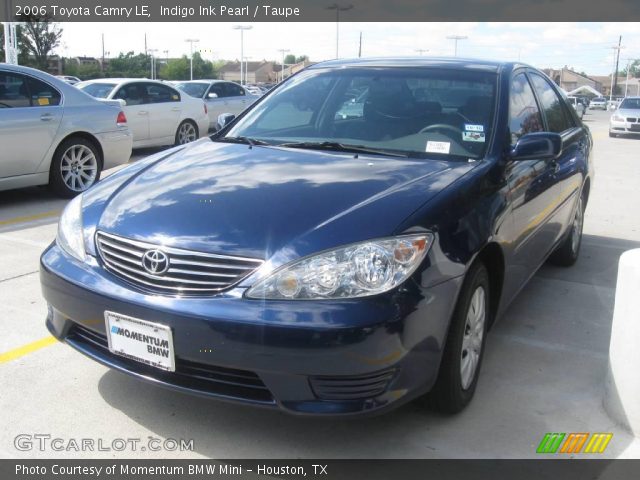 2006 Toyota Camry LE in Indigo Ink Pearl