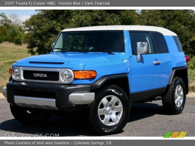 2007 Toyota FJ Cruiser 4WD in Voodoo Blue