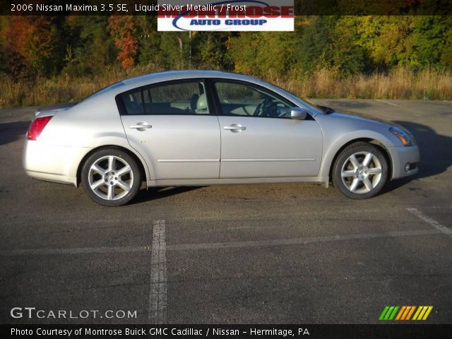 2006 Nissan Maxima 3.5 SE in Liquid Silver Metallic