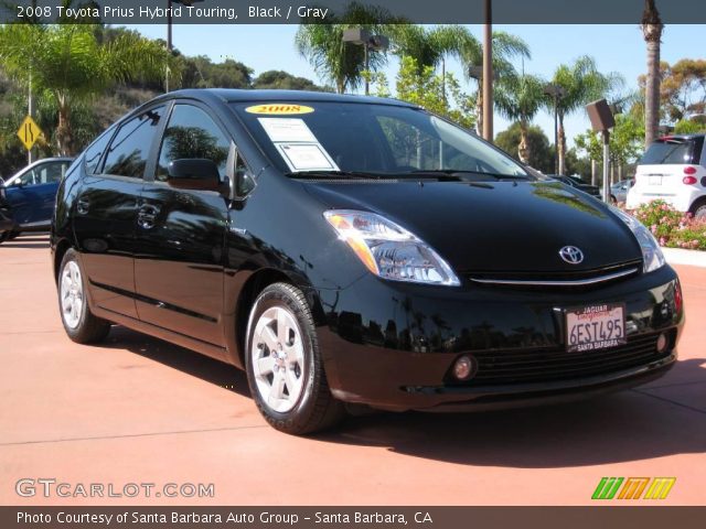 2008 Toyota Prius Hybrid Touring in Black
