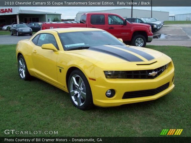2010 Chevrolet Camaro SS Coupe Transformers Special Edition in Rally Yellow