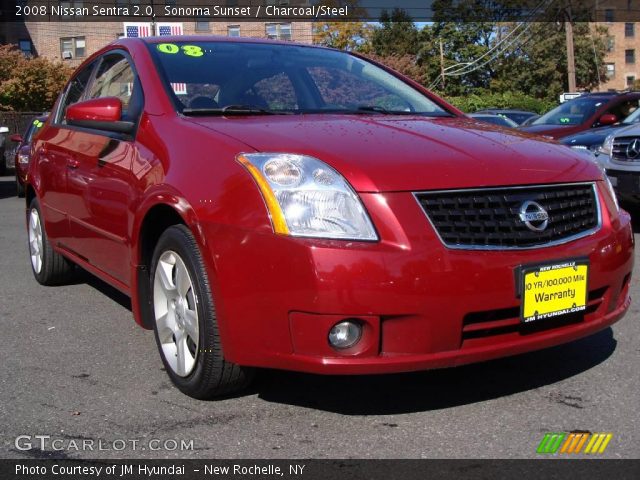 2008 Nissan Sentra 2.0 in Sonoma Sunset