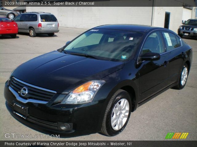 2009 Nissan Altima 2.5 S in Super Black