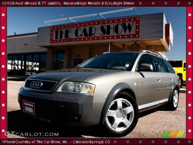 2002 Audi Allroad 2.7T quattro in Alpaka Beige Metallic