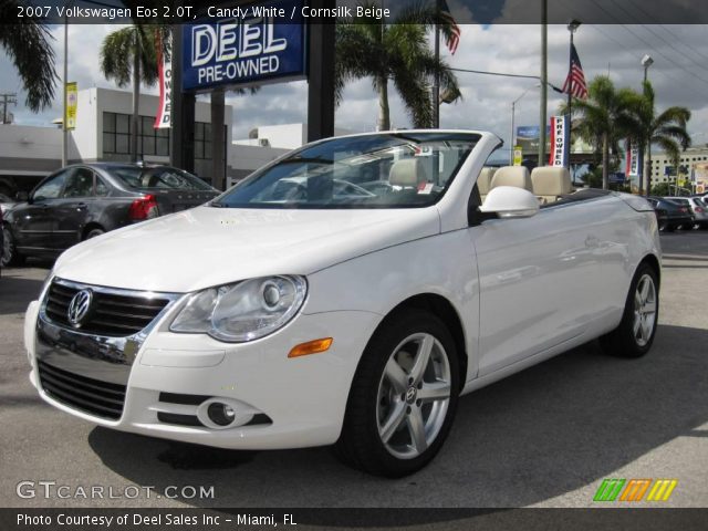 2007 Volkswagen Eos 2.0T in Candy White