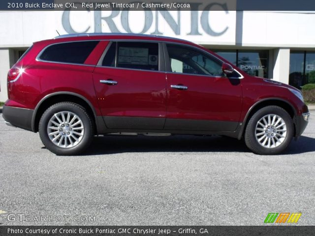 2010 Buick Enclave CXL in Red Jewel Tintcoat