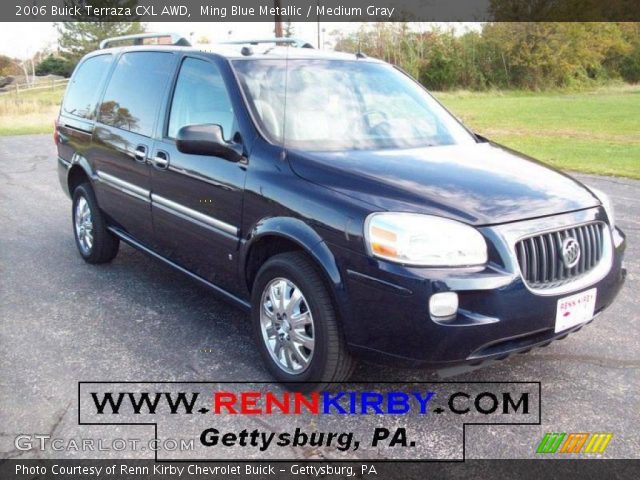 2006 Buick Terraza CXL AWD in Ming Blue Metallic