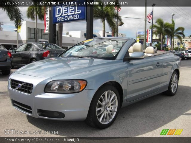 2006 Volvo C70 T5 Convertible in Celestial Blue Metallic