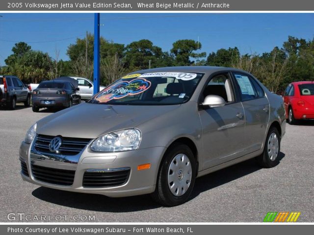 2005 Volkswagen Jetta Value Edition Sedan in Wheat Beige Metallic