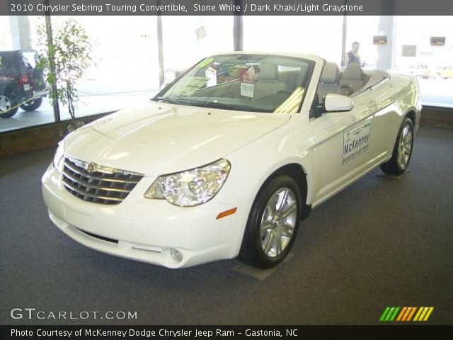 2010 Chrysler Sebring Touring Convertible in Stone White