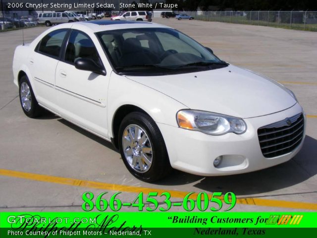 2006 Chrysler Sebring Limited Sedan in Stone White