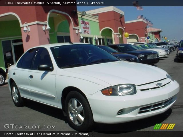 2004 Chevrolet Cavalier LS Sedan in Summit White