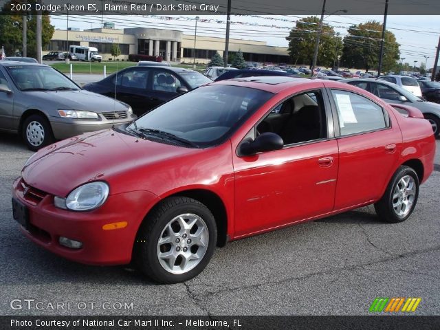 2002 Dodge Neon ES in Flame Red