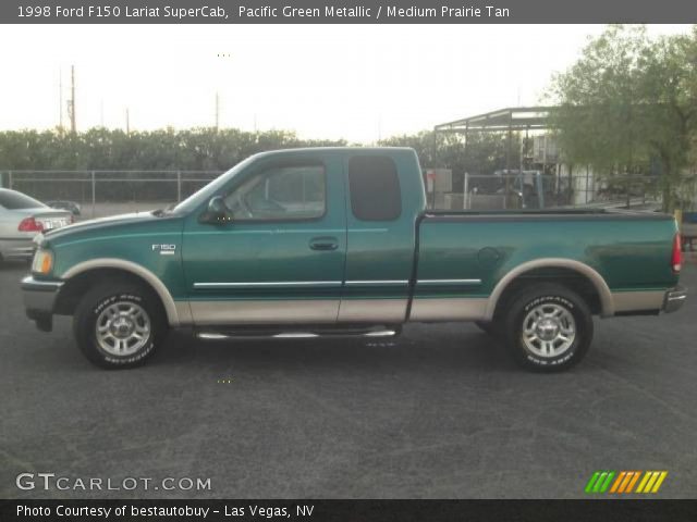 1998 Ford F150 Lariat SuperCab in Pacific Green Metallic