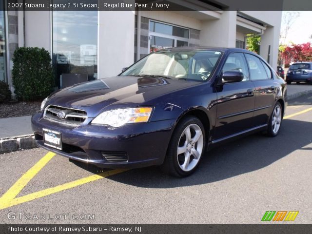 2007 Subaru Legacy 2.5i Sedan in Regal Blue Pearl
