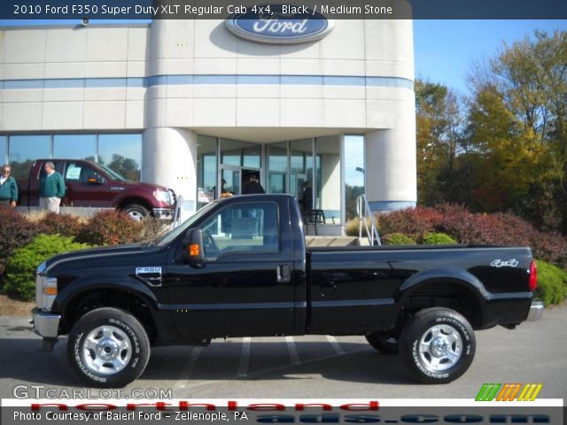2010 Ford F350 Super Duty XLT Regular Cab 4x4 in Black