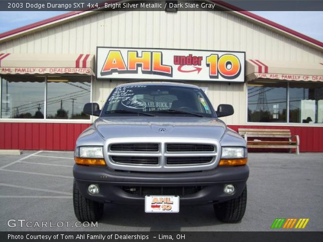 2003 Dodge Durango SXT 4x4 in Bright Silver Metallic