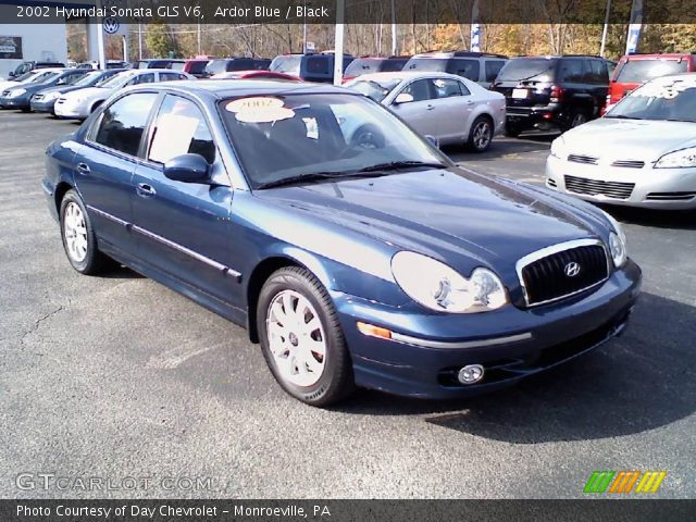 2002 Hyundai Sonata GLS V6 in Ardor Blue