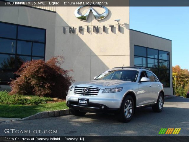 2008 Infiniti FX 35 AWD in Liquid Platinum Metallic