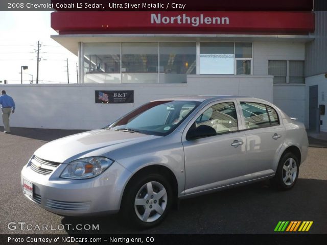 2008 Chevrolet Cobalt LS Sedan in Ultra Silver Metallic
