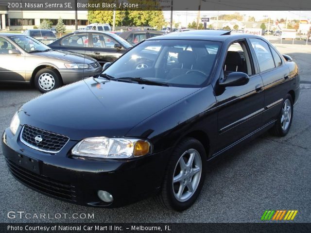 2001 Nissan Sentra SE in Blackout Black