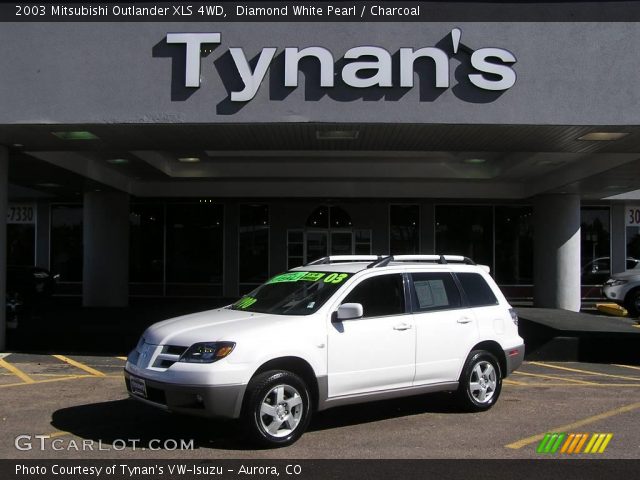 2003 Mitsubishi Outlander XLS 4WD in Diamond White Pearl