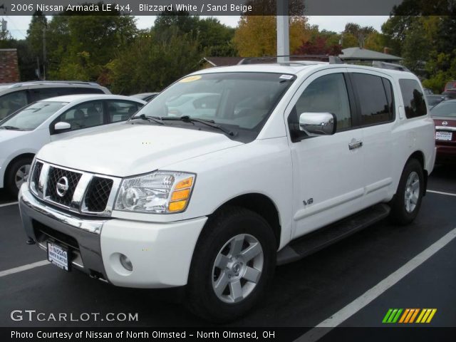 2006 Nissan Armada LE 4x4 in Blizzard White