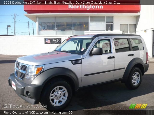 2008 Dodge Nitro SXT 4x4 in Bright Silver Metallic