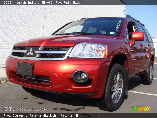 2008 Mitsubishi Endeavor SE AWD in Rave Red