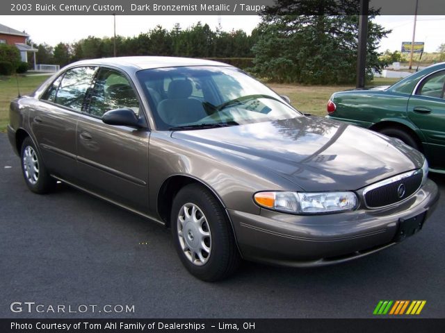 2003 Buick Century Custom in Dark Bronzemist Metallic