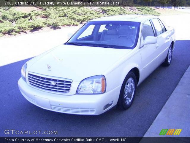 2003 Cadillac DeVille Sedan in White Diamond
