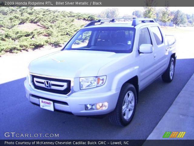 2009 Honda Ridgeline RTL in Billet Silver Metallic