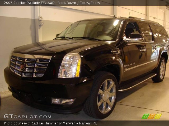 2007 Cadillac Escalade ESV AWD in Black Raven