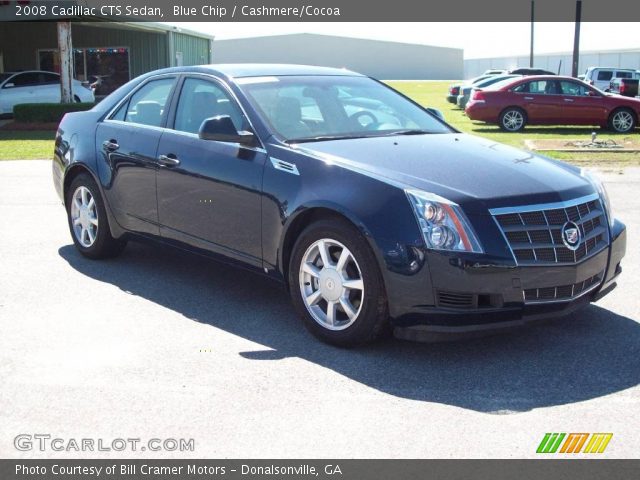 2008 Cadillac CTS Sedan in Blue Chip