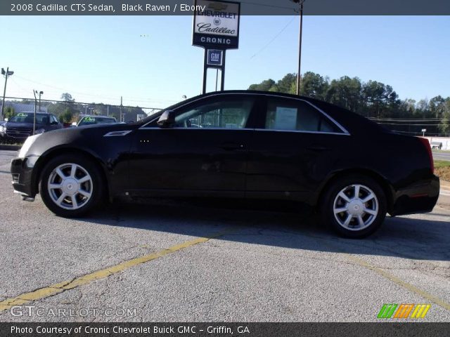 2008 Cadillac CTS Sedan in Black Raven