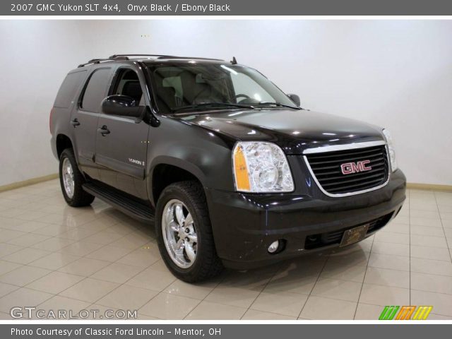2007 GMC Yukon SLT 4x4 in Onyx Black