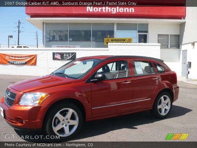 2007 Dodge Caliber R/T AWD in Sunburst Orange Pearl