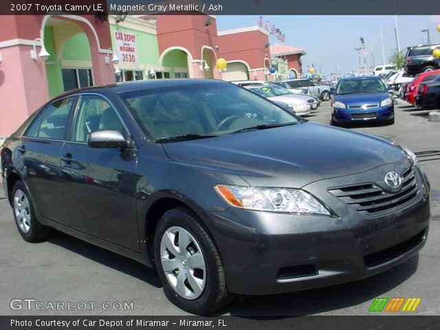 2007 Toyota Camry LE in Magnetic Gray Metallic