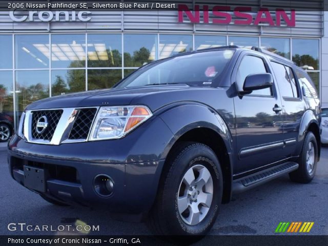 2006 Nissan Pathfinder SE in Silverton Blue Pearl