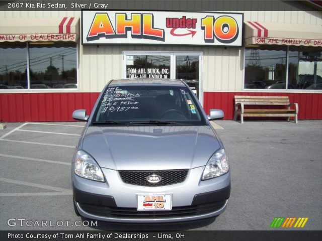 2007 Kia Rio Sedan in Silver