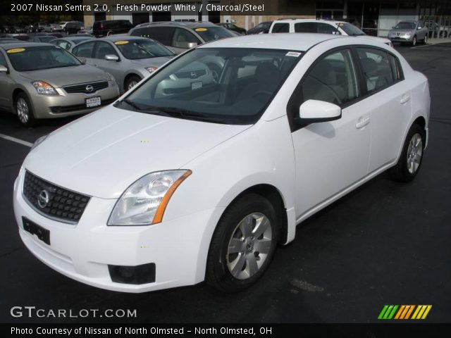 2007 Nissan Sentra 2.0 in Fresh Powder White