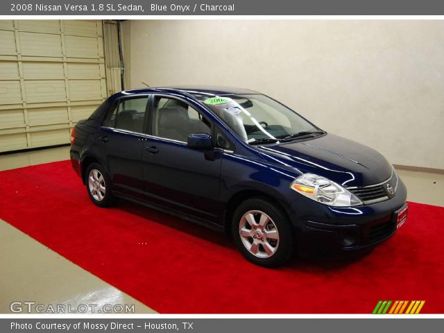 2008 Nissan Versa 1.8 SL Sedan in Blue Onyx
