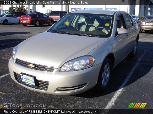 2008 Chevrolet Impala LT in Gold Mist Metallic