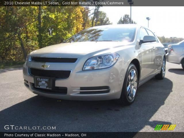 2010 Chevrolet Malibu LT Sedan in Gold Mist Metallic