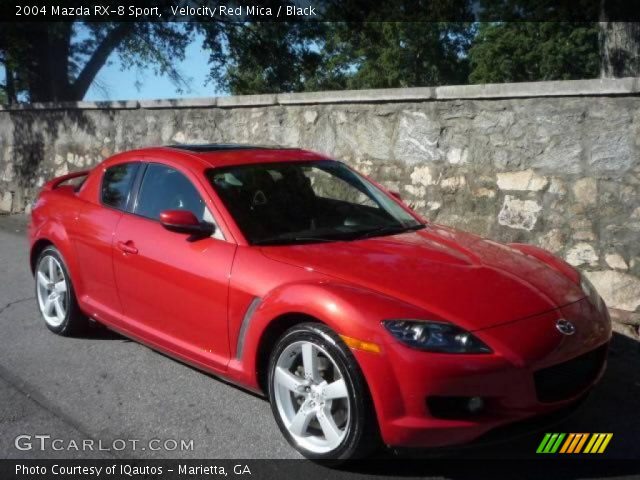 2004 Mazda RX-8 Sport in Velocity Red Mica