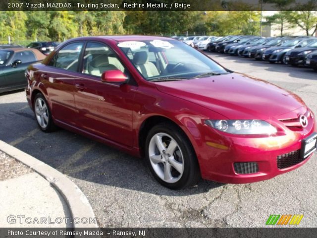 2007 Mazda MAZDA6 i Touring Sedan in Redfire Metallic