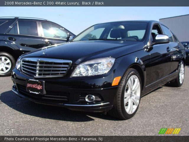 2008 Mercedes-Benz C 300 4Matic Luxury in Black